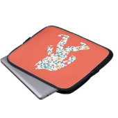 BLUMENBIGFOOT LAPTOPSCHUTZHÜLLE (Vorne Knopf)