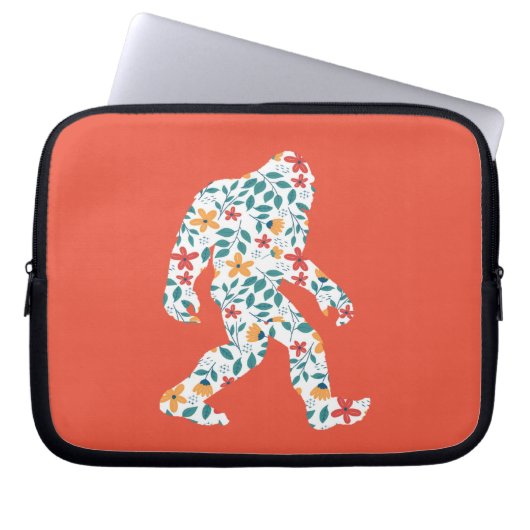 BLUMENBIGFOOT LAPTOPSCHUTZHÜLLE (Vorderseite)
