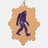 BLUMENBIGFOOT ORNAMENT KARTE (Linke Ecke)