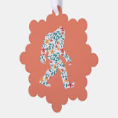 BLUMENBIGFOOT ORNAMENT KARTE (Linke Ecke)