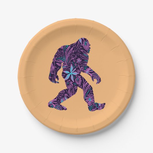 BLUMENBIGFOOT PAPPTELLER (Vorderseite)