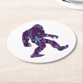 BLUMENBIGFOOT RUNDER PAPPUNTERSETZER (Angewinkelt)