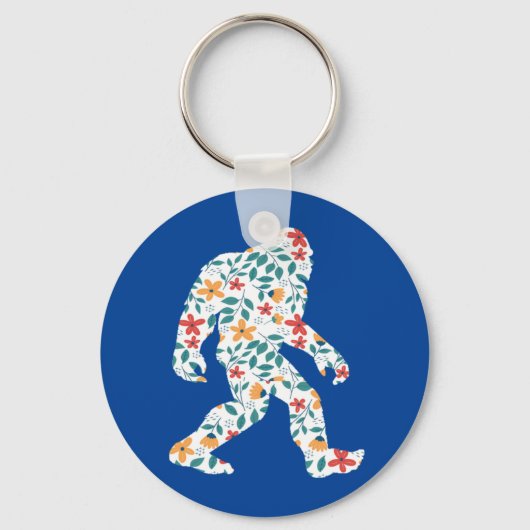 BLUMENBIGFOOT SCHLÜSSELANHÄNGER (Vorderseite)