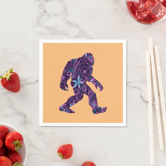 BLUMENBIGFOOT SERVIETTE (Beispiel)