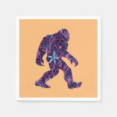 BLUMENBIGFOOT SERVIETTE (Vorderseite)