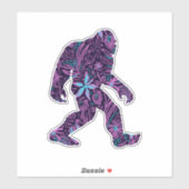 BLUMENBIGFOOT-STICKER AUFKLEBER (Blatt)