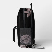 Blumenbild auf Rucksack (Rechts)