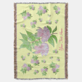 Blumenbild der Bündel der hübschen rosa Blumen Decke (Vorderseite Vertikal)