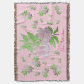 Blumenbild der Bündel der hübschen rosa Blumen Decke (Vorderseite Vertikal)