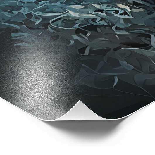 Blumenbild Fotodruck (Ecke)