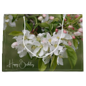 Blumenbild Große Geschenktüte (Vorderseite)