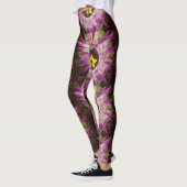 Blumenbild-Leggings Leggings (Links)
