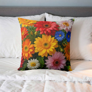 Blumenbild Nr. 10, Blumenreihe, Kissen