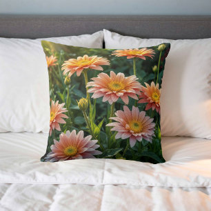 Blumenbild Nr. 19, Blumenreihe, Wurfkissen Kissen