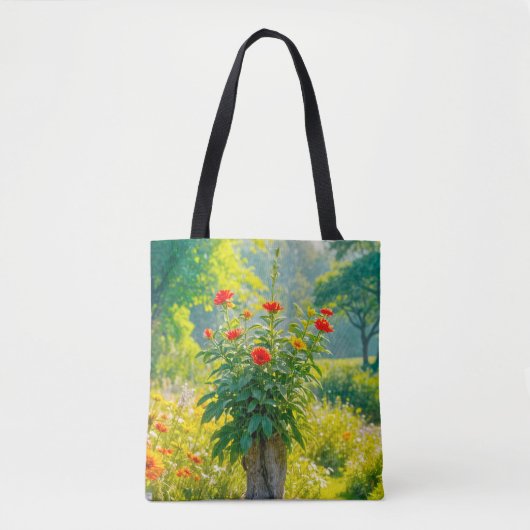 Blumenbild Nr. 1 Tragetasche Tasche (Vorderseite)