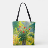Blumenbild Nr. 1 Tragetasche Tasche (Rückseite)