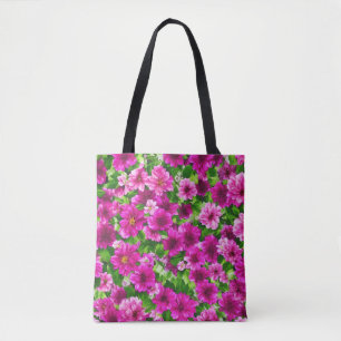 Blumenbild Nr. 2, Blumenreihe, Tragetasche Tasche