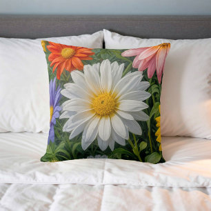 Blumenbild Nr. 3, Blumenreihe, Kissen