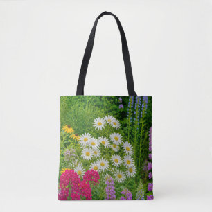 Blumenbild Nr. 7, Blumenreihe, Tragetasche Tasche