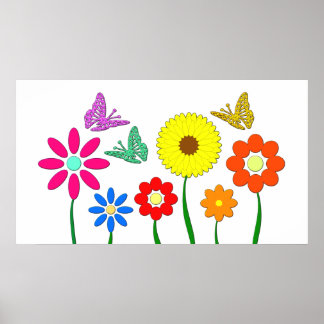 Blumenbild Poster