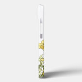 Blumenbild von gelben Narzellen auf Case-Mate iPhone Hülle (Rückseite / Links)