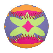 Blumenbilder in orangen und rosa baseball (Rückseite)