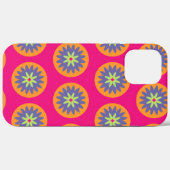 Blumenbilder in orangen und rosa Case-Mate iPhone hülle (Rückseite (Horizontal))