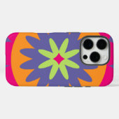 Blumenbilder in orangen und rosa Case-Mate iPhone hülle (Rückseite (Horizontal))