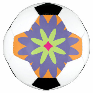 Blumenbilder in orangen und rosa fußball