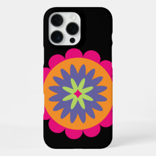 Blumenbilder in orangen und rosa iPhone 16 pro max hülle