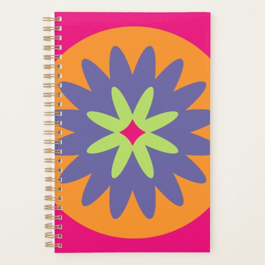 Blumenbilder in orangen und rosa planer (Vorderseite)