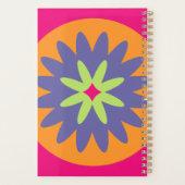 Blumenbilder in orangen und rosa planer (Rückseite)