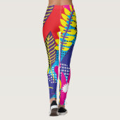 Blumenbilder Leggings (Rückseite)