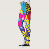 Blumenbilder Leggings (Links)