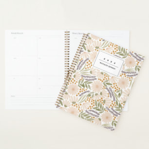Blumenbilder Personalisierter Planer
