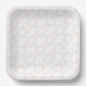 BlumenBirthday Party Paper-Teller Pappteller (Vorderseite)