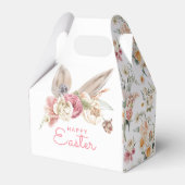 Blumenblasen | Happy Oaster Favor Box Geschenkschachtel (Rückseite)