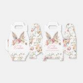 Blumenblasen | Happy Oaster Favor Box Geschenkschachtel (Ungefaltet)