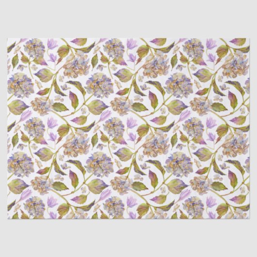 Blumenblatt Boho Seidenpapier (Vorderseite)