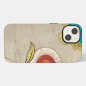 Blumenblatt kopiert I iPhone Hülle (Rückseite (Horizontal))
