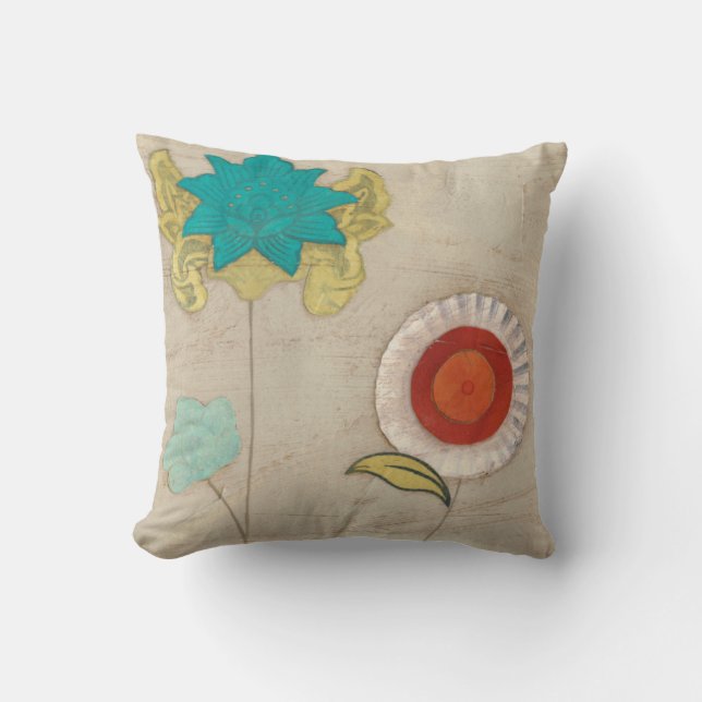 Blumenblatt kopiert I Kissen (Vorderseite)