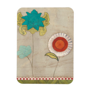 Blumenblatt kopiert I Magnet