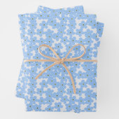 Blumenblätter 19" x 29", Matte Geschenkpapier Set (Beispiel)