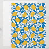 Blumenblätter, handgezeichnet - Papierblätter (Vorne/Hinten)