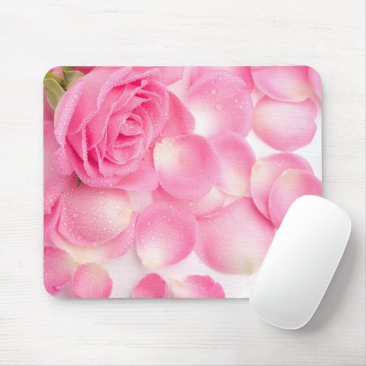 Blumenblätter Mousepad (Mit Mouse)