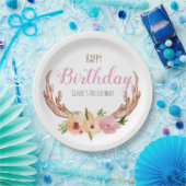 Blumenblätter Pappteller (Party)