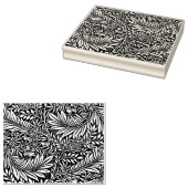 Blumenblätter - William Morris Gummistempel (Stempel)