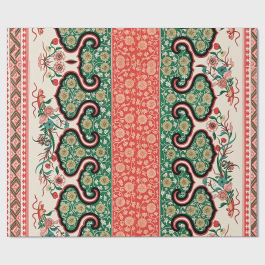 Blumenblätterpapier Geschenkpapier (Flach)