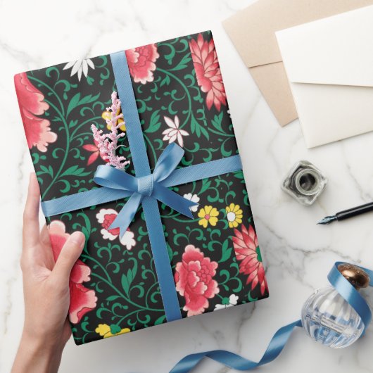 Blumenblätterpapier Geschenkpapier (Schenken)