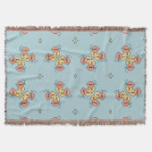 Blumenblattmotive gruppieren Musterdesign Decke (Vorderseite)
